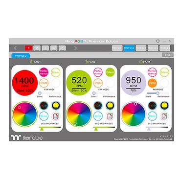 Thermaltake Riing 14 LED RGB - l&aring;dfl&auml;kt