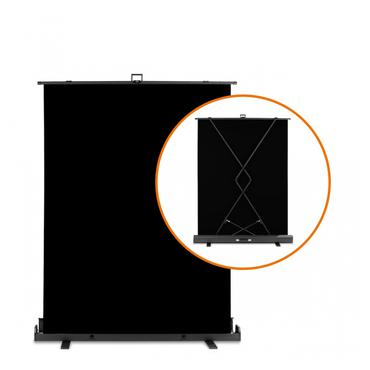 Walimex 23076 foto baggrund Stof Monokromatisk Sort