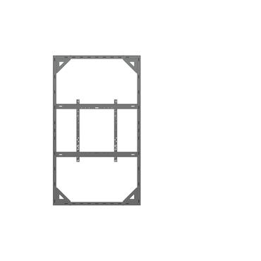 Multibrackets M Pro Series h&ouml;lje - f&ouml;r platt panel - stor - svart