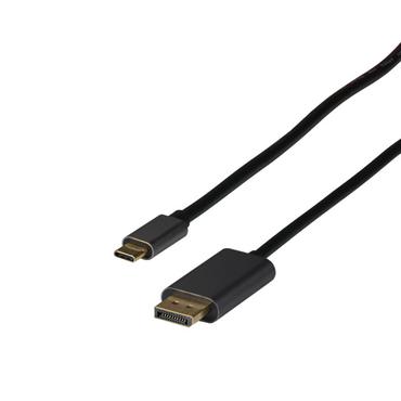 EFB Elektronik EBUSBC-DP12K.2 videokabel adapter 2 m USB Type-C DisplayPort Sort
