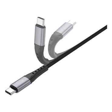 4smarts USB-C Kabel PrimeCord 60W 1.5m. schwarz