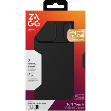 ZAGG Manhattan Snap mobiltelefon etui 17,5 cm (6.9") Cover Sort