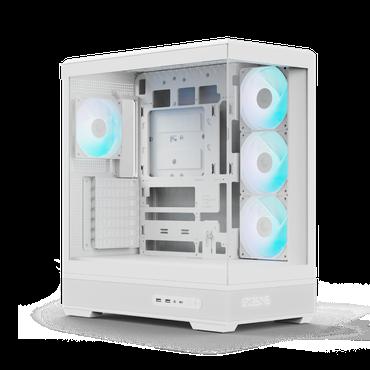 Aerocool Kabinet - Midi Tower - ATX, Micro ATX, Mini-ITX - 235 mm - 500 mm - 445 mm - Hvid