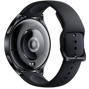 Xiaomi Watch 2 3,63 cm (1.43") AMOLED 46 mm Digital 466 x 466 pixel Berøringsskærm Sort Wi-Fi GPS (satellit)