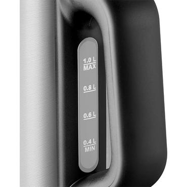 ProfiCook PC-WKS 1106 - kedel - rustfrit stål/sort