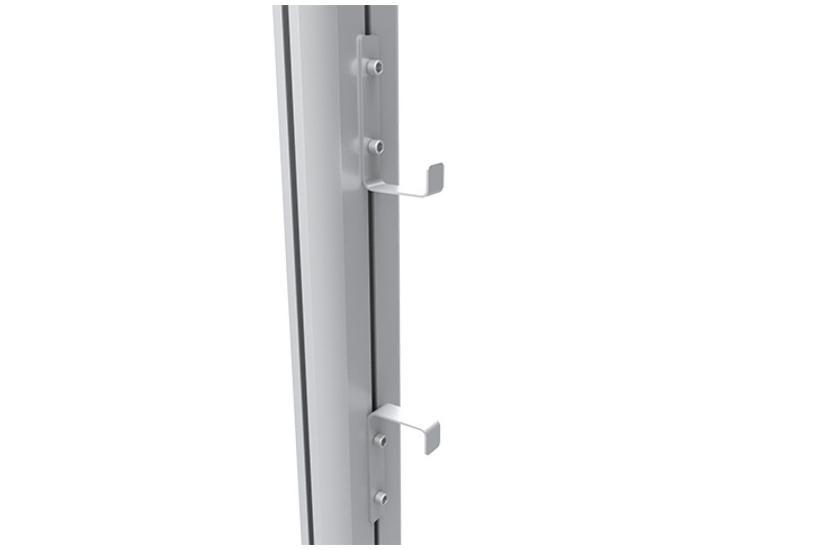 Multibrackets M komponenter til montering - sølv