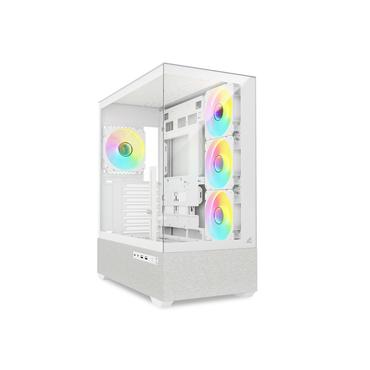 Sharkoon Kabinet - ATX - Mini-ITX, Micro-ATX, ATX - 225 mm - 485 mm - 435 mm - Hvid