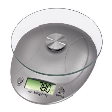 Xavax Milla - köksvægt - silver