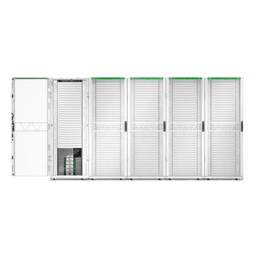 APC NetShelter SX Gen 2 - rack - 1991 H x 750 B x 1200 D mm, med sidor - 42U
