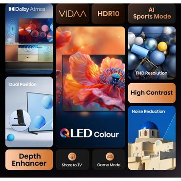 Hisense 40A5Q 102cm 40" Full HD QLED Smart TV Fernseher