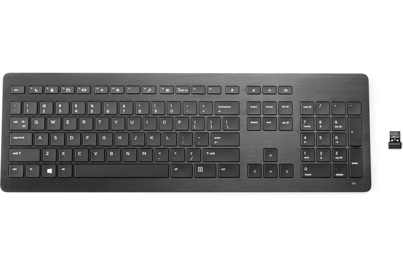 HP Premium - tastatur - QWERTZ - schweizisk - anodiseret aluminium trimmet