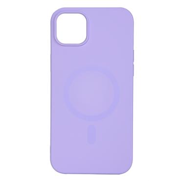 iPhone 14 Plus Silicone Mag back cover, Purple