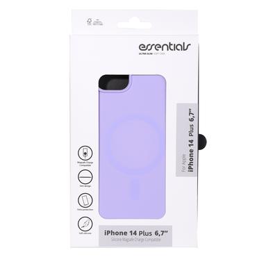 iPhone 14 Plus Silicone Mag back cover, Purple