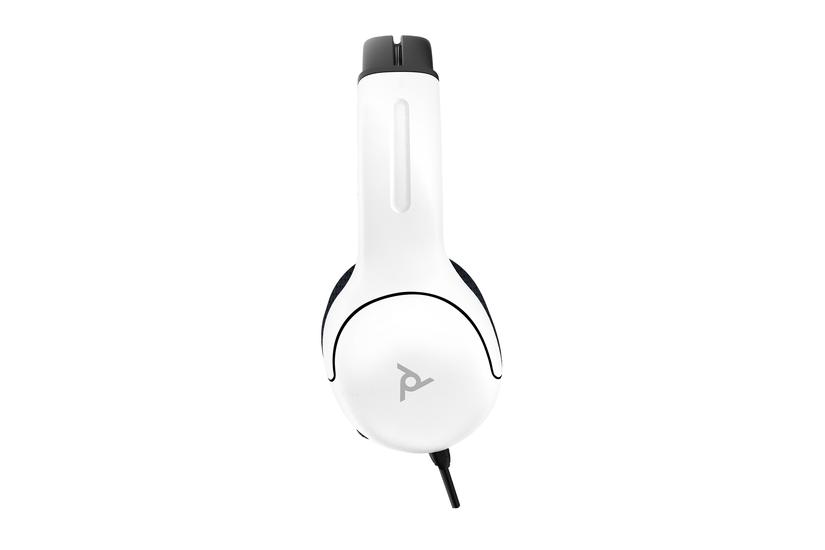 PDP LVL40 Wired Stereo Gaming Headset white