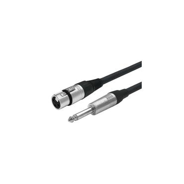 Vivolink PROAUDXLRFJACK10 lydkabel 10 m XLR 6.35mm Sort