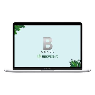 [upcycle it] Apple MacBook Pro 2018 (GRADE B) - Model 15,2 - i5-8259U 2.30GHz, 16 GB RAM, 256 GB SSD, Intel Iris Plus Graphics 655, 13" 2560x1600, Silver, Touchbar, A1989