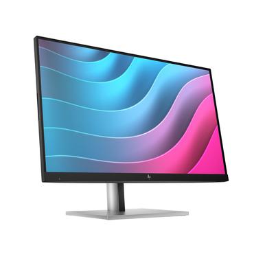HP Inc. HP E24 G5 - E-serien - LED-monitor - 60,5 cm (23,8") (23,8" siktbar) - 1920 x 1080 Full HD (1080p) @ 75 Hz - IPS - 250 cd/m² - 1000:1 - 5 ms - HDMI, DisplayPort, USB - svart Kopf, Schwarz och Silber (Ständer) [Energiklass D] (6N6E9E9#ABB)