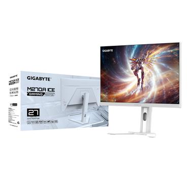 Gigabyte M27QA ICE skærm - Kantbelyst LED - 27" - AMD FreeSync, VESA Adaptive-Sync - SS IPS - 1ms