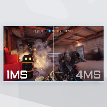 Gigabyte M27QA ICE skærm - Kantbelyst LED - 27" - AMD FreeSync, VESA Adaptive-Sync - SS IPS - 1ms