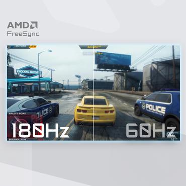 Gigabyte M27QA ICE skærm - Kantbelyst LED - 27" - AMD FreeSync, VESA Adaptive-Sync - SS IPS - 1ms