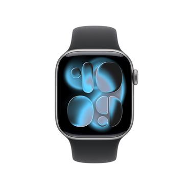 Apple Watch Series 11 OLED 42 mm Digital 374 x 446 pixel Berøringsskærm 5G Grå Wi-Fi GPS (satellit)