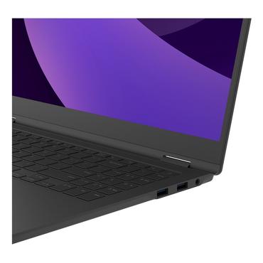 LG Gram Pro 16TB90TP Intel Core Ultra 7 255H Hybrid (2-i-1) 40,6 cm (16") Ber&oslash;ringssk&aelig;rm WQXGA+ 16 GB LPDDR5x-SDRAM 1 TB SSD Wi-Fi 7 (802.11be) Windows 11 Pro Tysk Sort