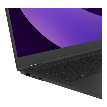 LG Gram Pro 16TB90TP Intel Core Ultra 7 255H Hybrid (2-i-1) 40,6 cm (16") Ber&oslash;ringssk&aelig;rm WQXGA+ 16 GB LPDDR5x-SDRAM 1 TB SSD Wi-Fi 7 (802.11be) Windows 11 Pro Tysk Sort