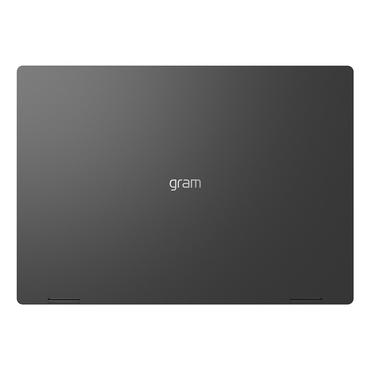 LG Gram Pro 16TB90TP Intel Core Ultra 7 255H Hybrid (2-i-1) 40,6 cm (16") Ber&oslash;ringssk&aelig;rm WQXGA+ 16 GB LPDDR5x-SDRAM 1 TB SSD Wi-Fi 7 (802.11be) Windows 11 Pro Tysk Sort