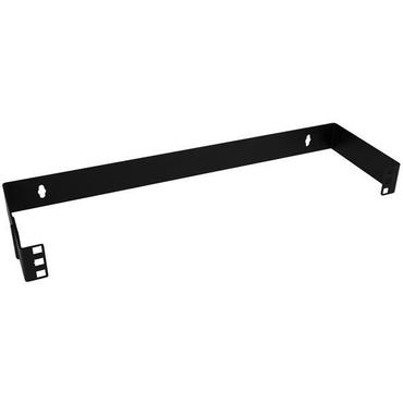 StarTech.com 1U Hinged Wall Mount Patch Panel Bracket - 4 inch Deep - 19" Patch Panel Swing Rack for Shallow Network Equipment- 17lbs (WALLMOUNTH1) - f&auml;ste f&ouml;r v&auml;ggmontering - 1U - 19"