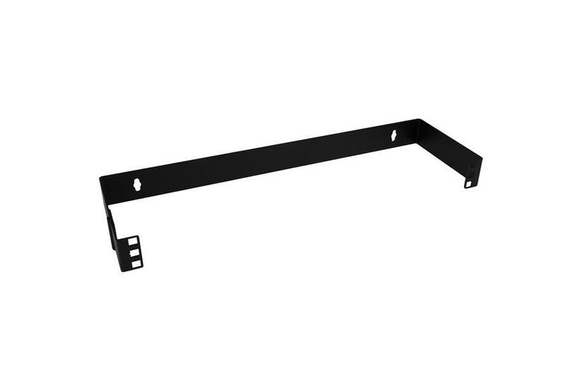 StarTech.com 1U Hinged Wall Mount Patch Panel Bracket - 4 inch Deep - 19" Patch Panel Swing Rack for Shallow Network Equipment- 17lbs (WALLMOUNTH1) - f&auml;ste f&ouml;r v&auml;ggmontering - 1U - 19"