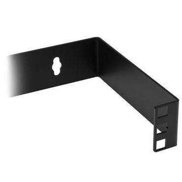 StarTech.com 1U Hinged Wall Mount Patch Panel Bracket - 4 inch Deep - 19" Patch Panel Swing Rack for Shallow Network Equipment- 17lbs (WALLMOUNTH1) - f&auml;ste f&ouml;r v&auml;ggmontering - 1U - 19"