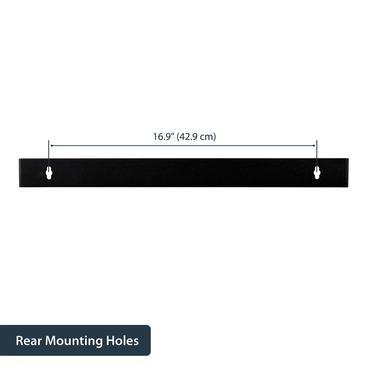 StarTech.com 1U Hinged Wall Mount Patch Panel Bracket - 4 inch Deep - 19" Patch Panel Swing Rack for Shallow Network Equipment- 17lbs (WALLMOUNTH1) - f&auml;ste f&ouml;r v&auml;ggmontering - 1U - 19"