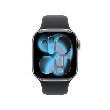 Apple Watch Series 11 OLED 42 mm Digital 374 x 446 pixel Berøringsskærm Grå Wi-Fi GPS (satellit)