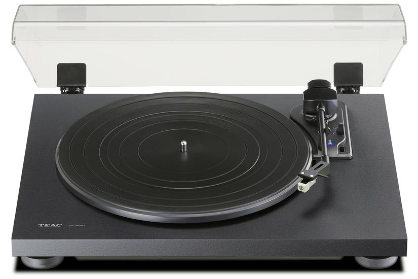 TEAC TN-180BT-A3 Bæltedrevet pladespiller Sort Semi-automatisk