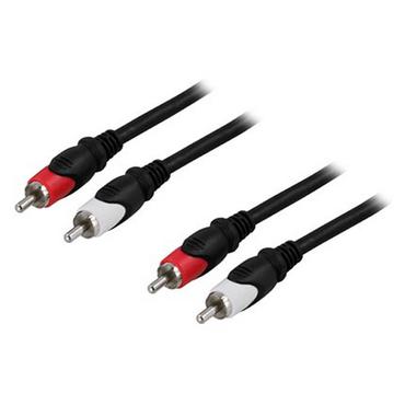 DELTACO ljudkabel - 5 m