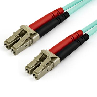StarTech.com 7 m OM4 LC to LC Multimode Duplex Fiber Optic Patch Cable