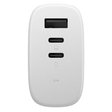 Native Union Fast Gan Charger Pd 67W Laptop, Smartphone, Tablet Hvid Vekselstrøm Hurtig opladning Indendørs