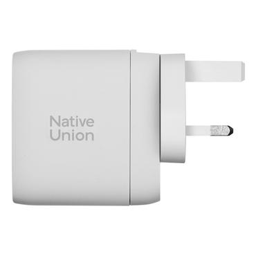 Native Union Fast Gan Charger Pd 67W Laptop, Smartphone, Tablet Hvid Vekselstrøm Hurtig opladning Indendørs