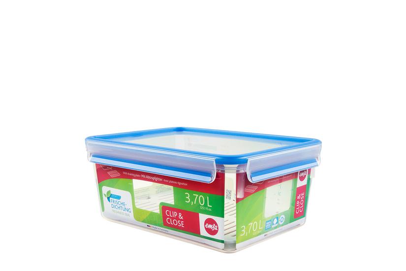 EMSA 512888 enhed til madopbevaring Rektangulær Kasse 3,7 L Transparent 1 stk
