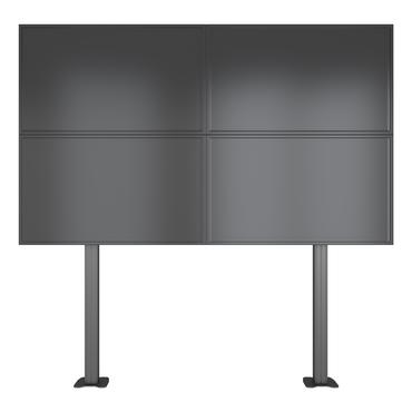 Multibrackets M Pro Series monteringssæt - for 2x2 videovæg - sort