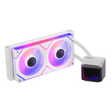 XPG LEVANTE II Processor Væskekølingssæt 12 cm Hvid