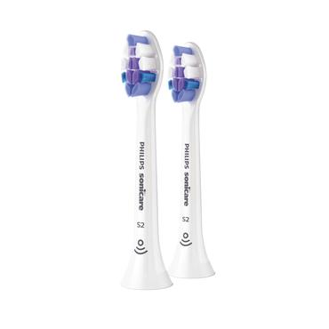 Philips Sonicare S2 Sensitive HX6052 - extra tandborsthuvud - vit