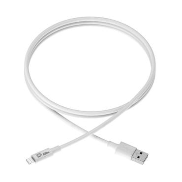 Eaton Tripp Lite Series USB-A to Lightning Sync/Charge Cable (M/M) - MFi Certified, White, 6 ft. (1.8 m) - data-/str&ouml;mkabel - Lightning / USB - 1.83 m