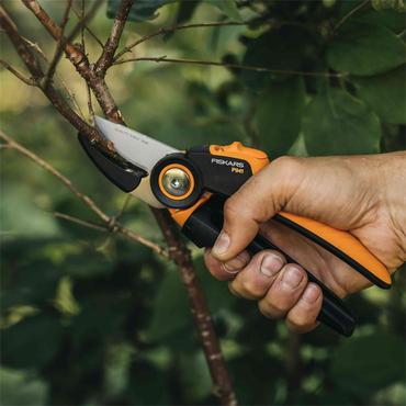 Fiskars X-Series P941 besk&aelig;ringssaks Ambolt Sort, Orange