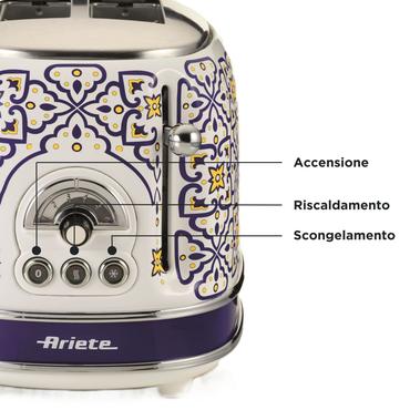 Ariete Toaster 2-Scheiben Capri