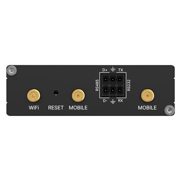 Teltonika RUT206 INDUSTRIAL tr&aring;dl&oslash;s router Hurtigt ethernet Enkelt band (2,4 GHz) 4G Sort