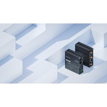 Teltonika RUT206 INDUSTRIAL tr&aring;dl&oslash;s router Hurtigt ethernet Enkelt band (2,4 GHz) 4G Sort