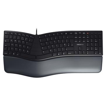 CHERRY KC 4500 ERGO - tastatur - QWERTY - UK - sort Indgangsudstyr