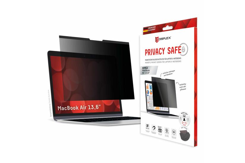 Displex Blickschutzfilter Privacy Safe fÃ¼r MacBook Air 13.6