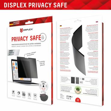 Displex Blickschutzfilter Privacy Safe fÃ¼r MacBook Air 13.6